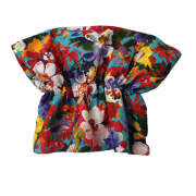 Floral Flounce Corset Top