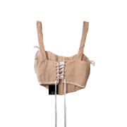 Heartstring corset- Blush Petal