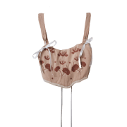 Heartstring corset- Blush Petal